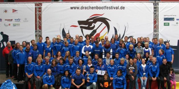 Das Team der deutschen Meisterschaft vom FRVS und WVS Schierstein